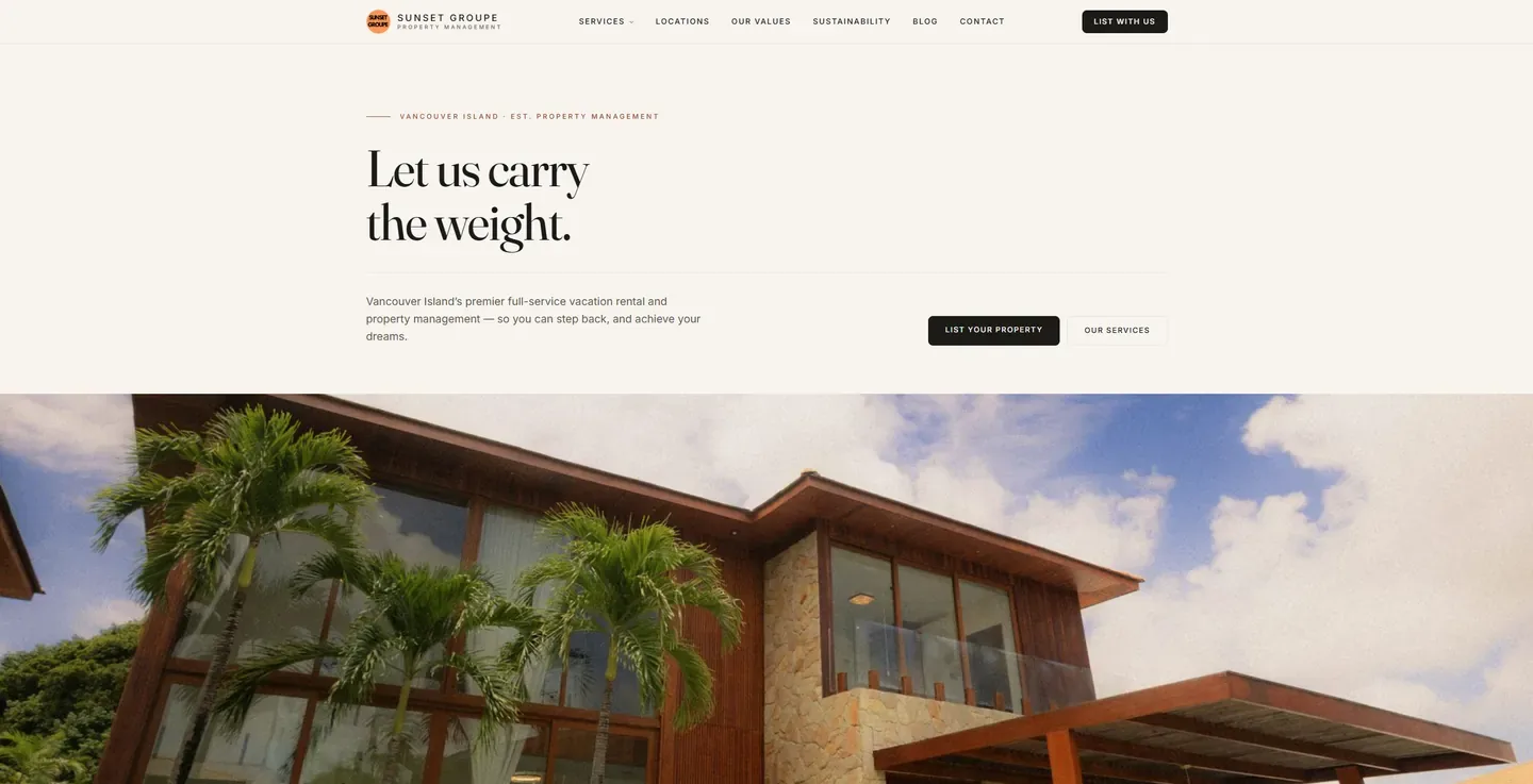 Sunset Groupe Property Management Inc.